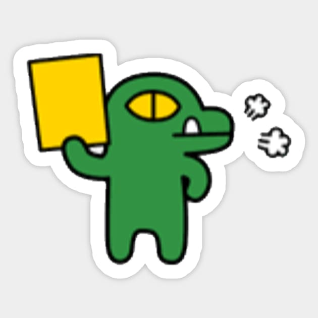 KakaoTalk Friends Con (Yellow Card) Sticker by icdeadpixels